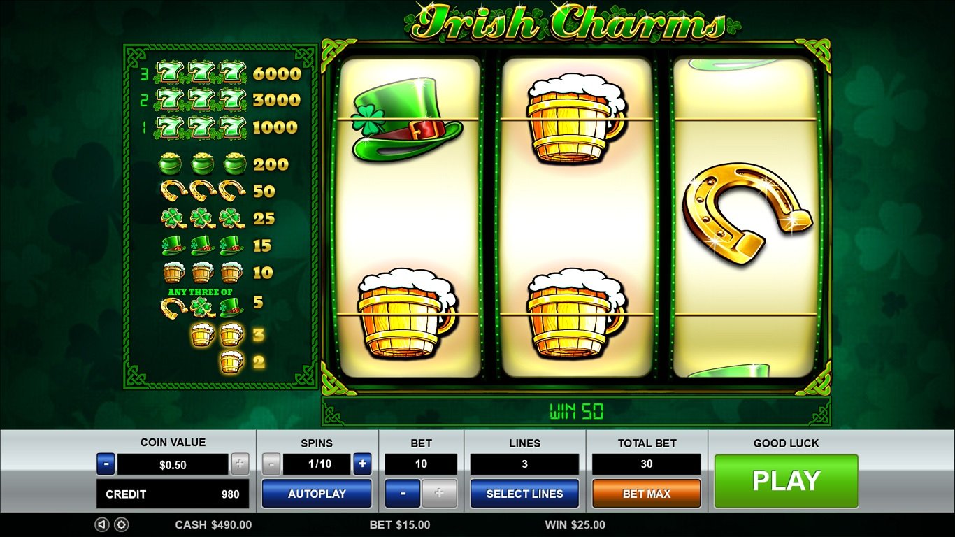 Irish Charms Slot Slot Image in Demo - pic. 2
