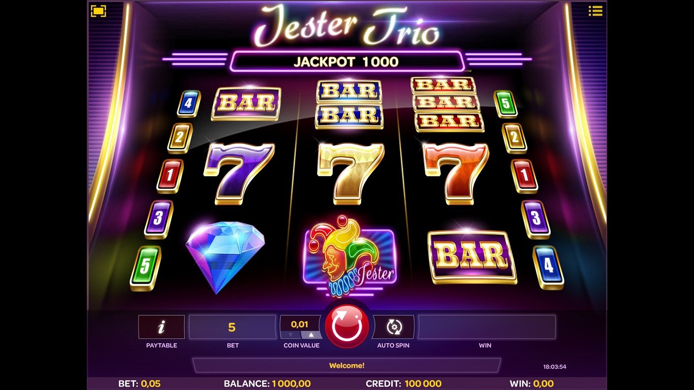Jester Trio Slot Demo Image