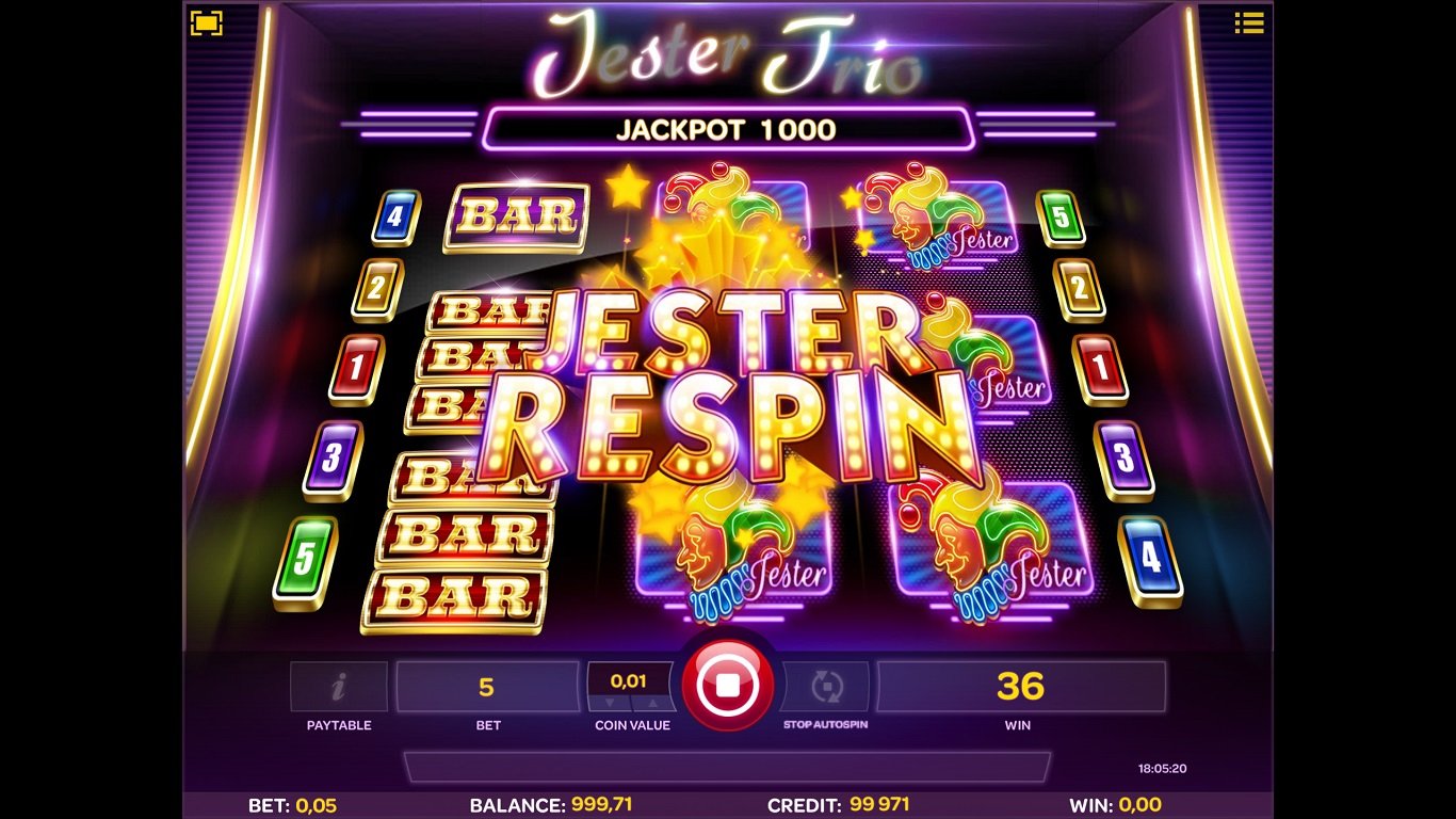 Jester Trio Slot Slot Image in Demo - pic. 2