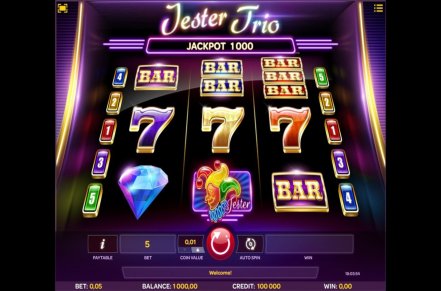 Jester Trio Slot Logo