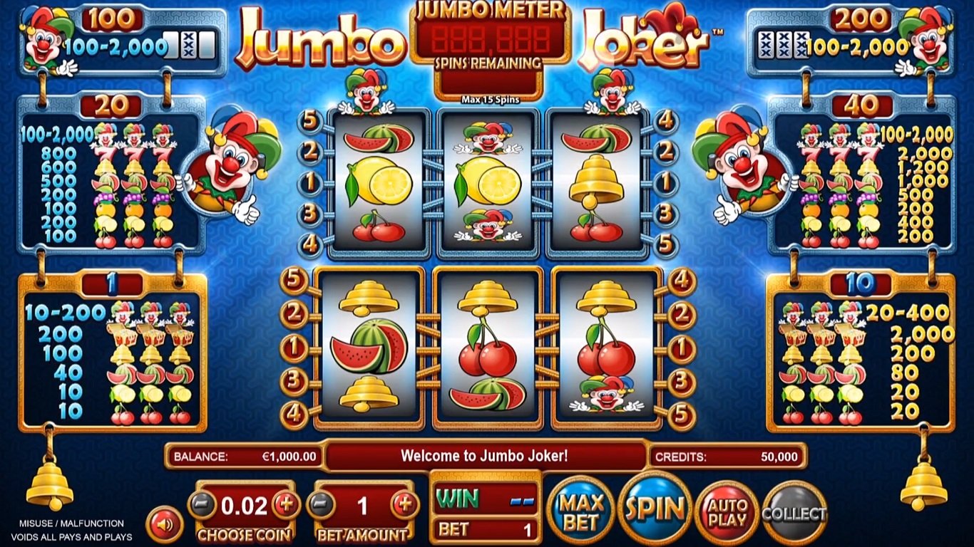 Jumbo Joker Slot Demo Image