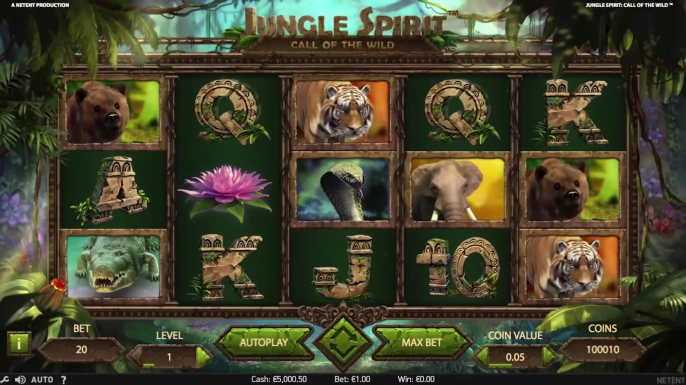 Jungle Spirit Slot Demo Image