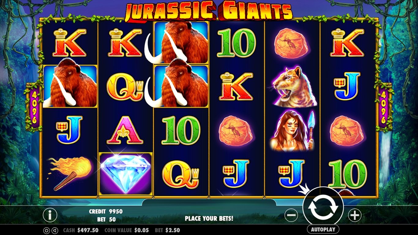 Jurassic Giants Slot Demo Image