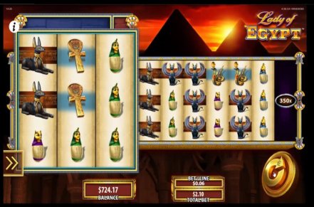 Lady of Egypt Slot Slot Logo