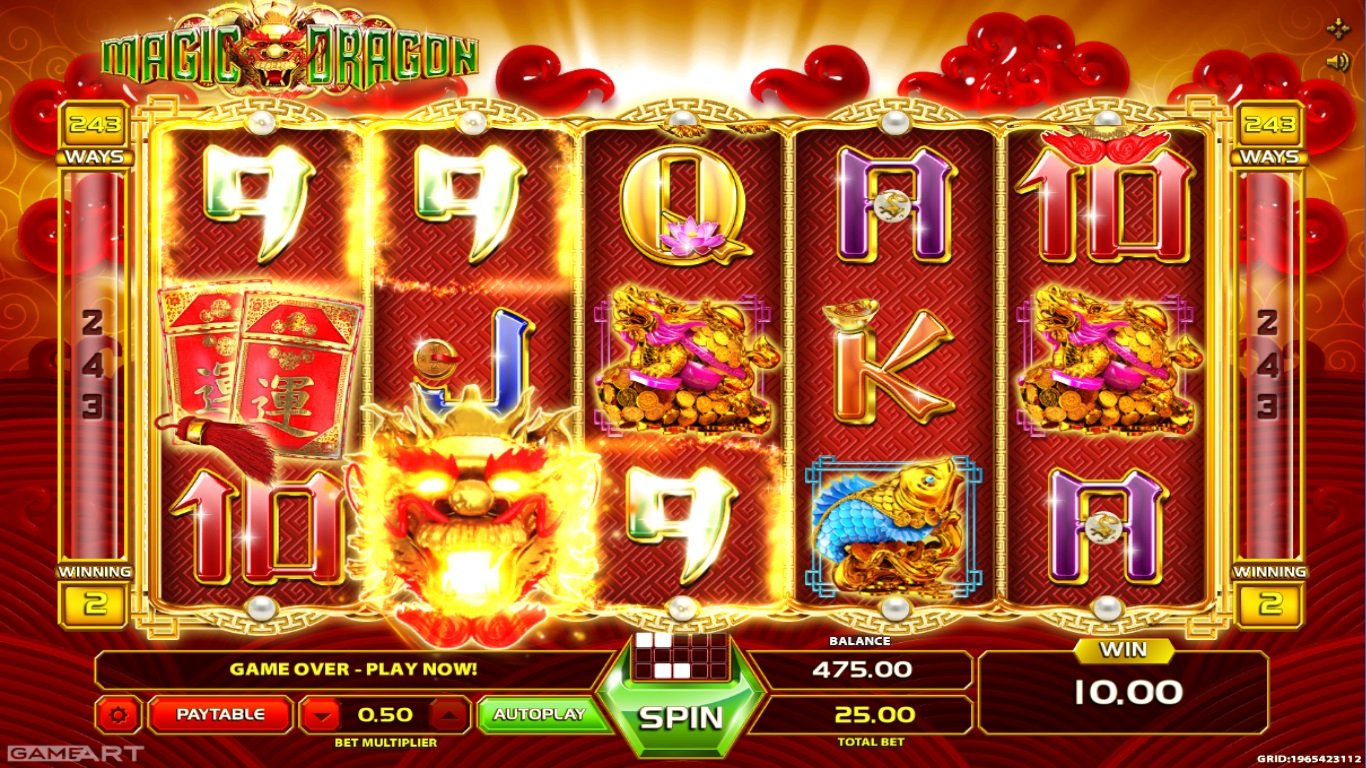 Magic Dragon Slot Slot Image in Demo - pic. 2
