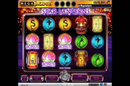 Star Lanterns MegaJackpots Slot Logo