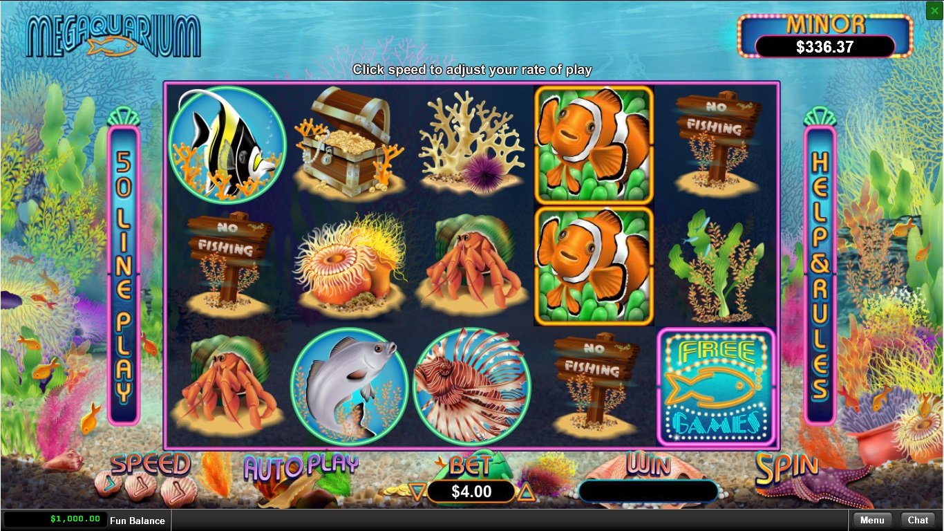 Megaquarium Slot Demo Image