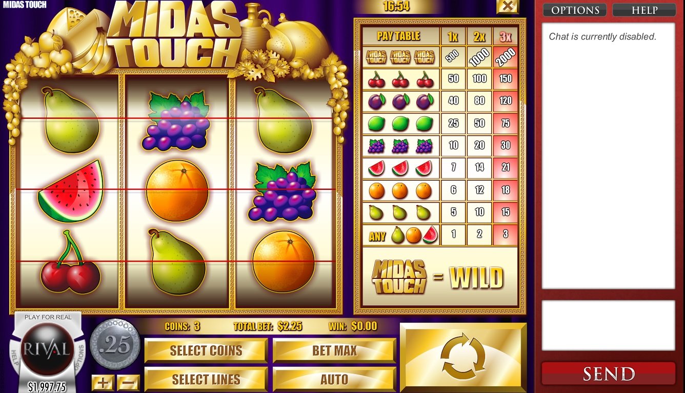 Midas Touch Slot Demo Image