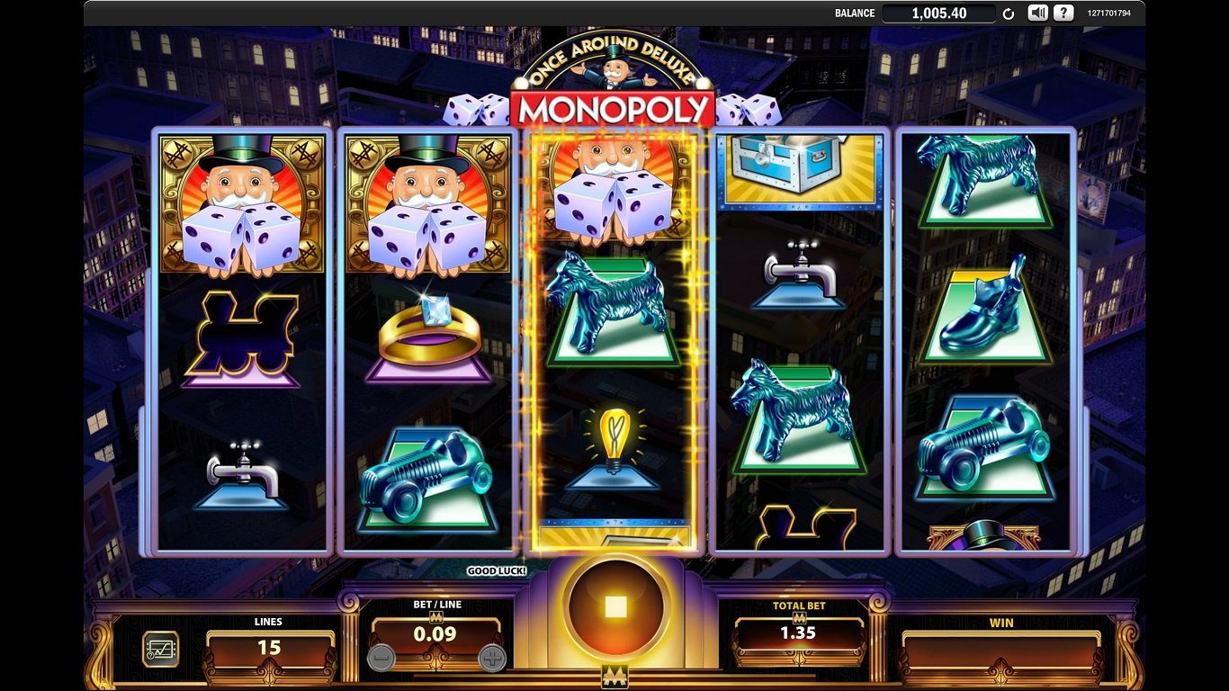 Monopoly Once Around Deluxe Slot Slot Image in Demo - pic. 2