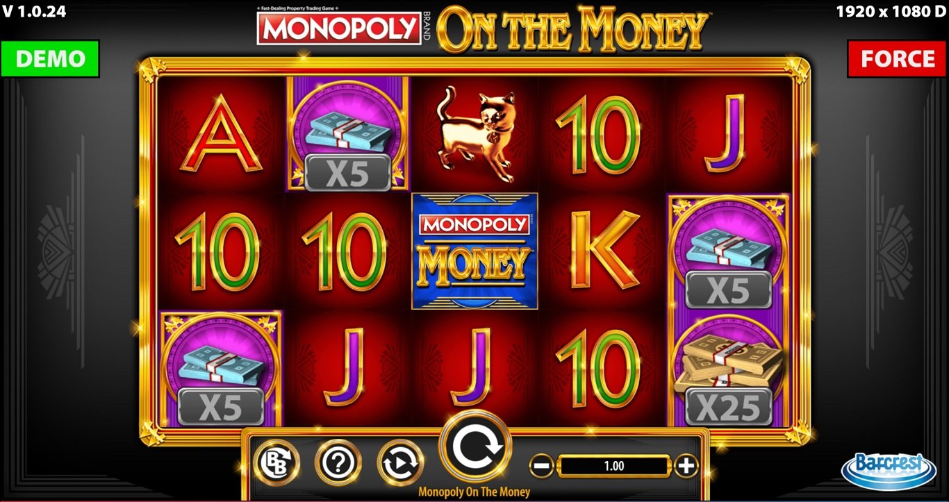 Monopoly on the Money Slot Demo Image