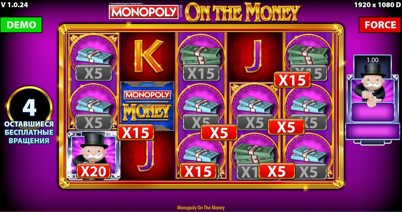 Monopoly on the Money Slot Slot Image in Demo - pic. 3
