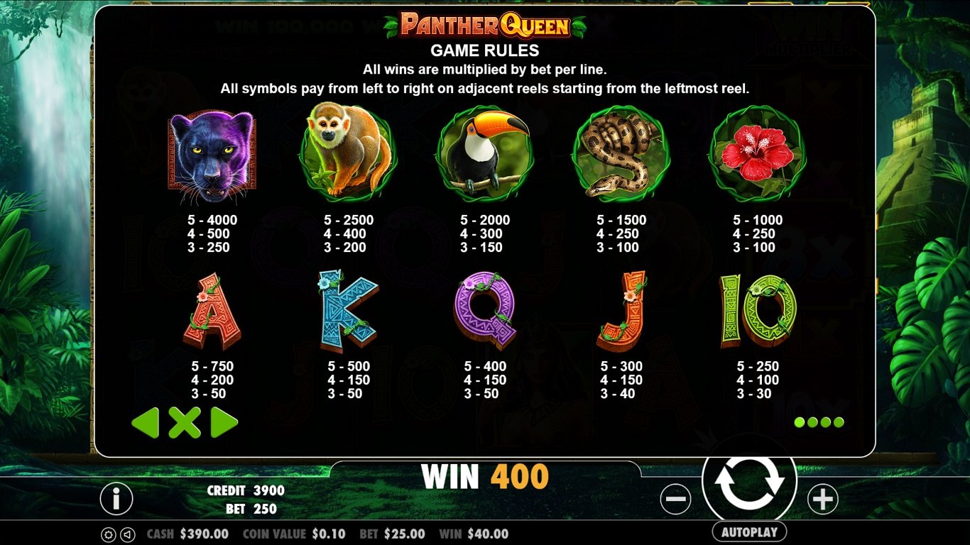 Panther Queen Slot Slot Image in Demo - pic. 3