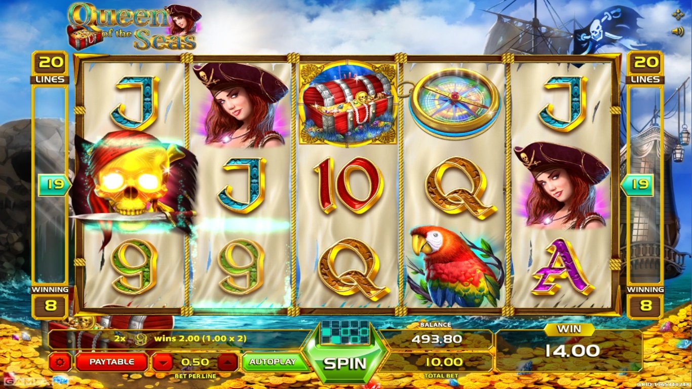 Queen Of The Seas Slot Slot Image in Demo - pic. 2
