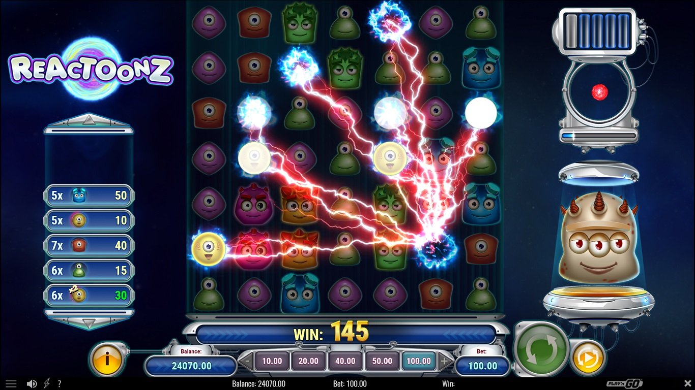 Reactoonz Slot Slot Image in Demo - pic. 3