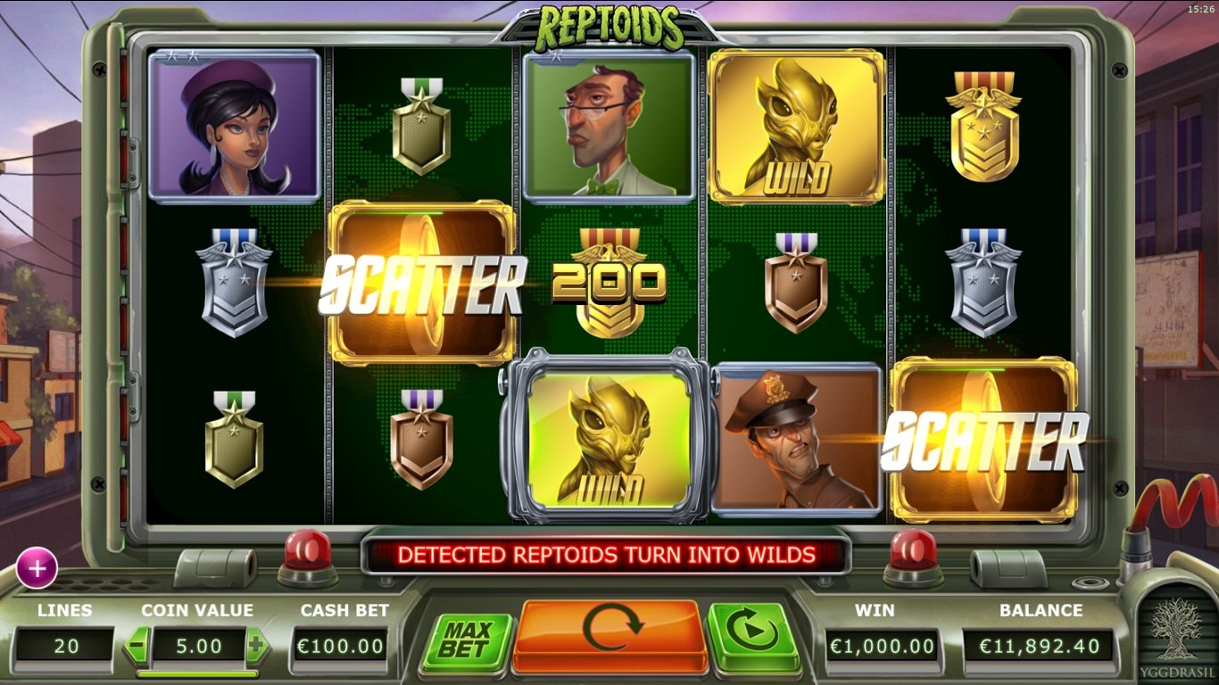 Reptoids Slot Slot Image in Demo - pic. 3