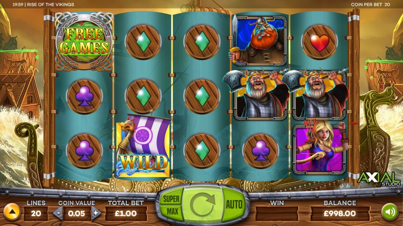 Rise Of The Vikings Slot Demo Image