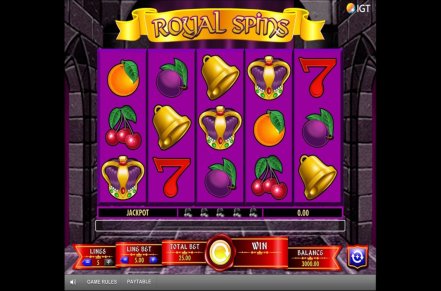 Royal Spins Slot Logo