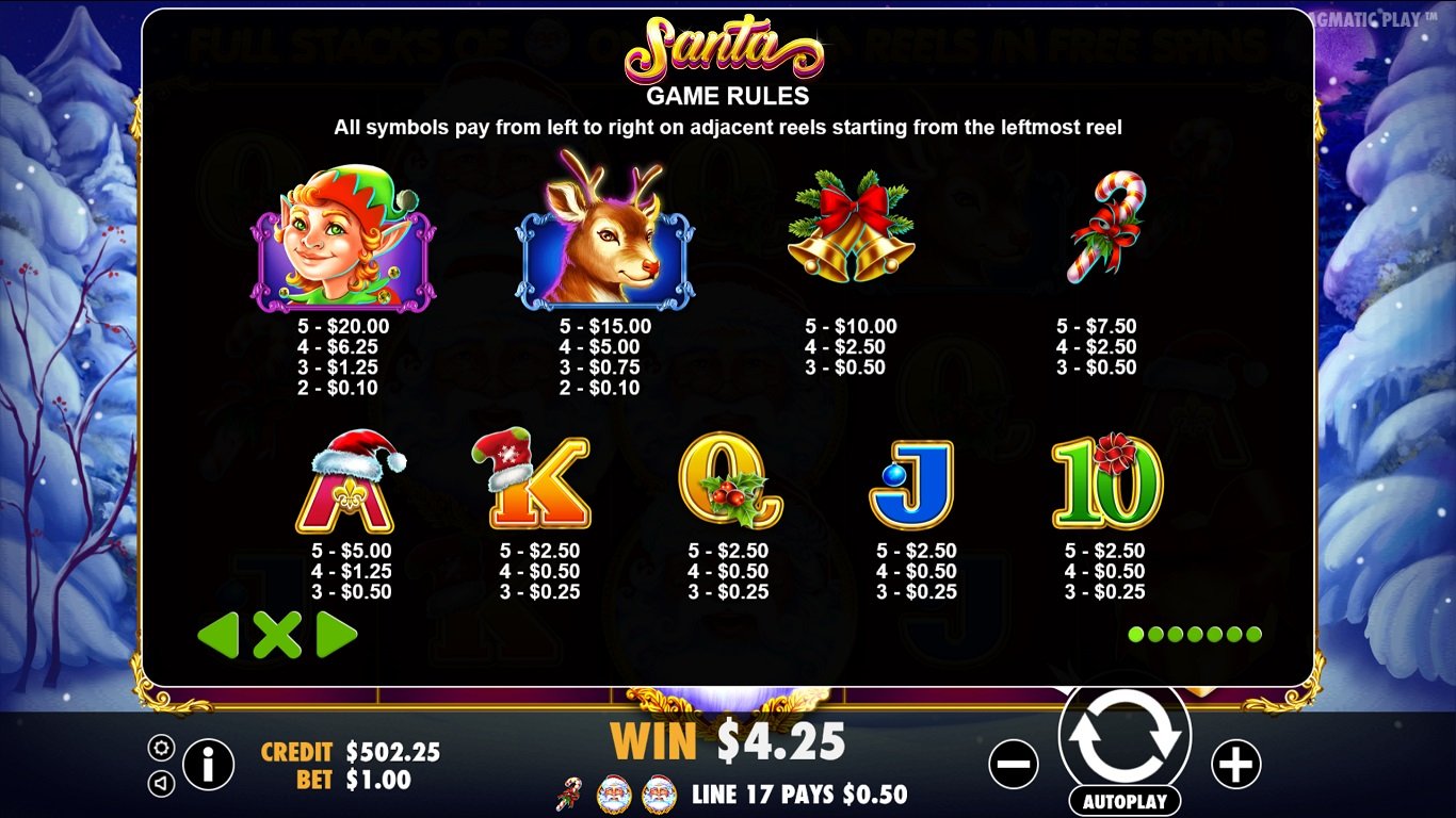 Santa Slot Slot Image in Demo - pic. 2