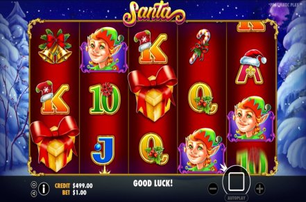 Santa Slot Icon