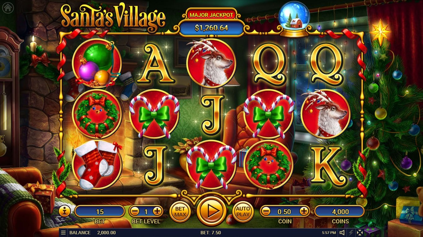 Santas Village Slot Demo Image