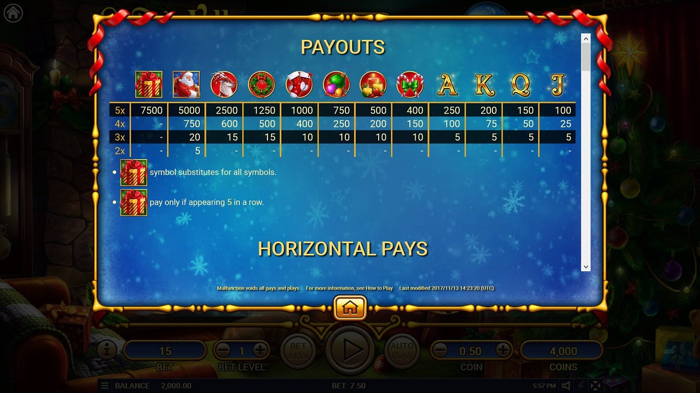 Santas Village Slot Slot Image in Demo - pic. 2