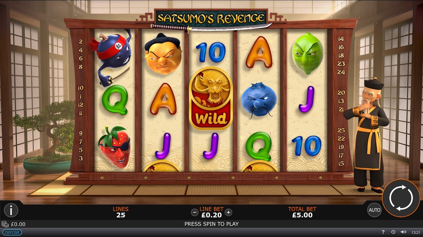 Satsumos Revenge Slot Demo Image
