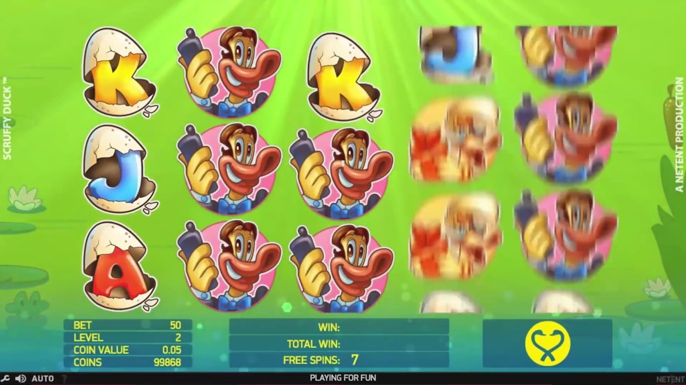 Scruffy Duck Slot Demo Image