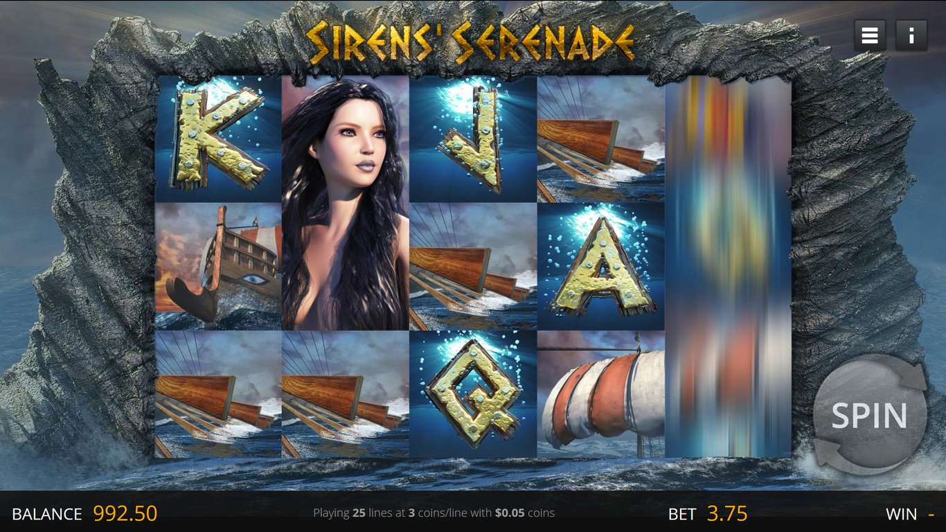 Sirens Serenade Slot Demo Image