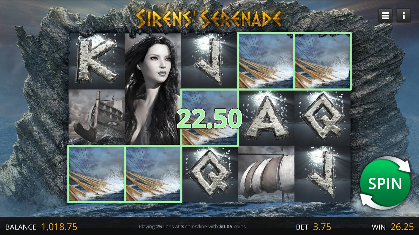 Sirens Serenade Slot Slot Image in Demo - pic. 3