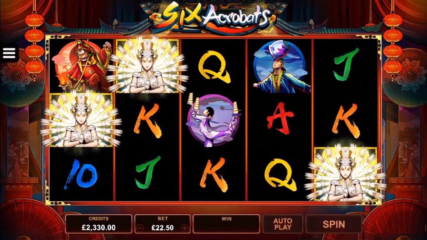 Six Acrobats Slot Slot Image in Demo - pic. 2