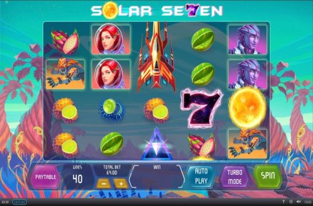Solar Se7en Slot Logo