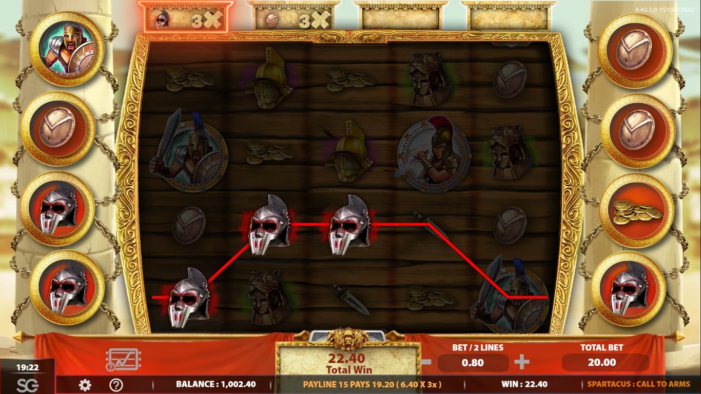 Spartacus: Call to Arms Slot Slot Image in Demo - pic. 2