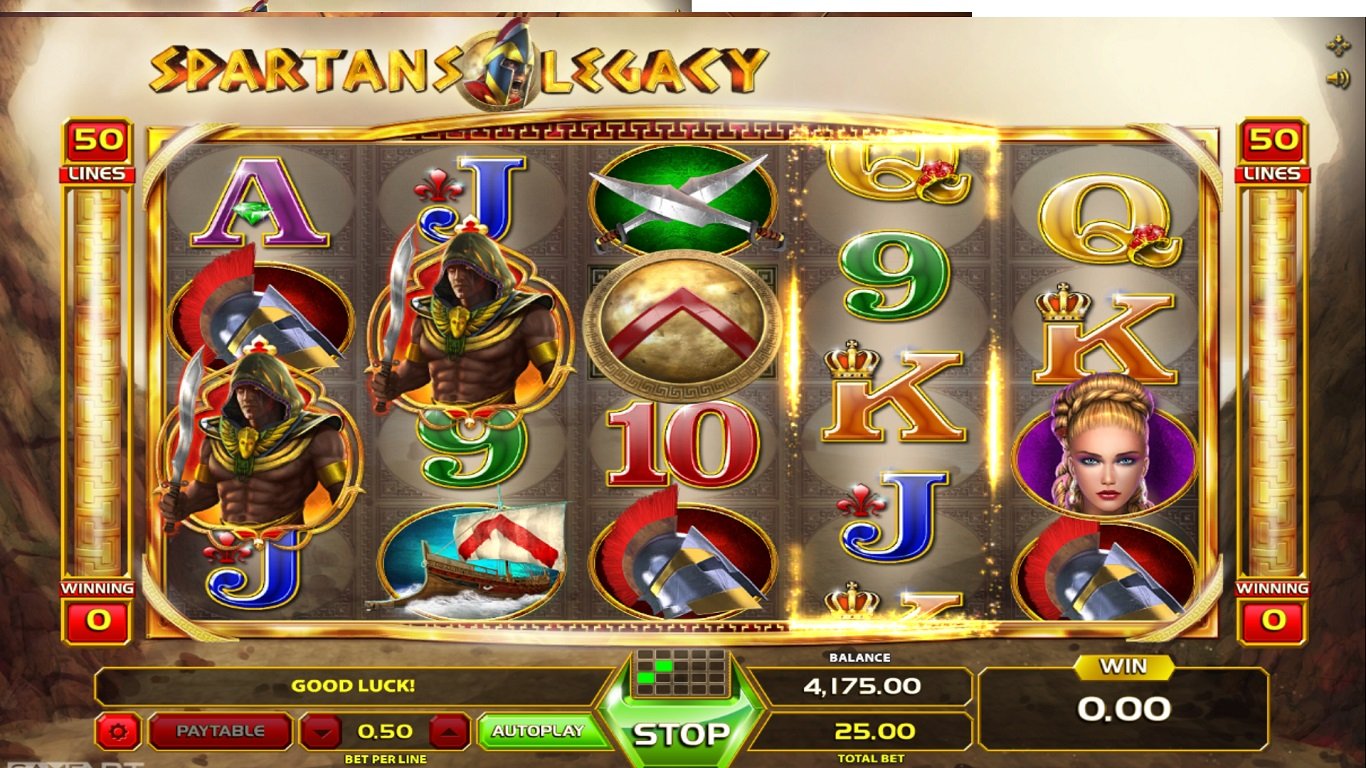 Spartans Legacy Slot Demo Image