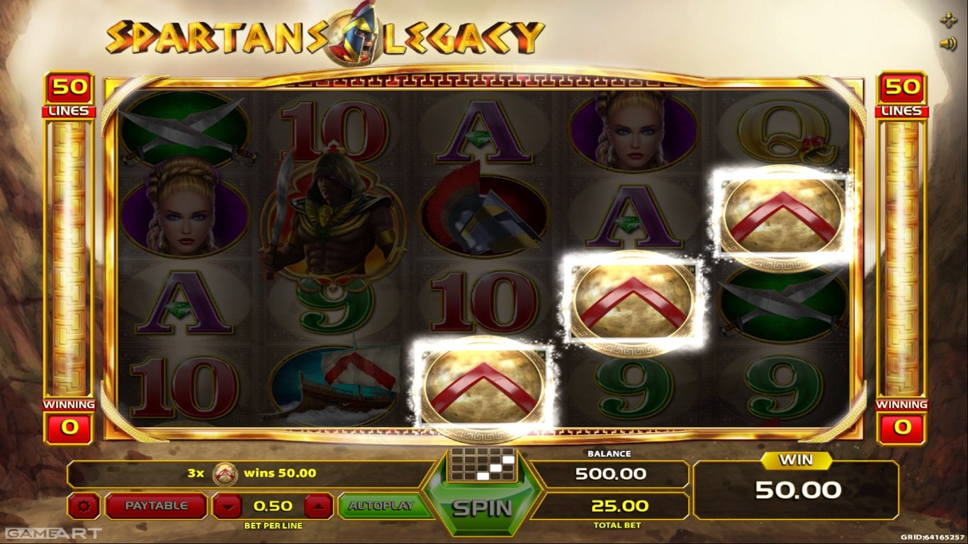 Spartans Legacy Slot Slot Image in Demo - pic. 3