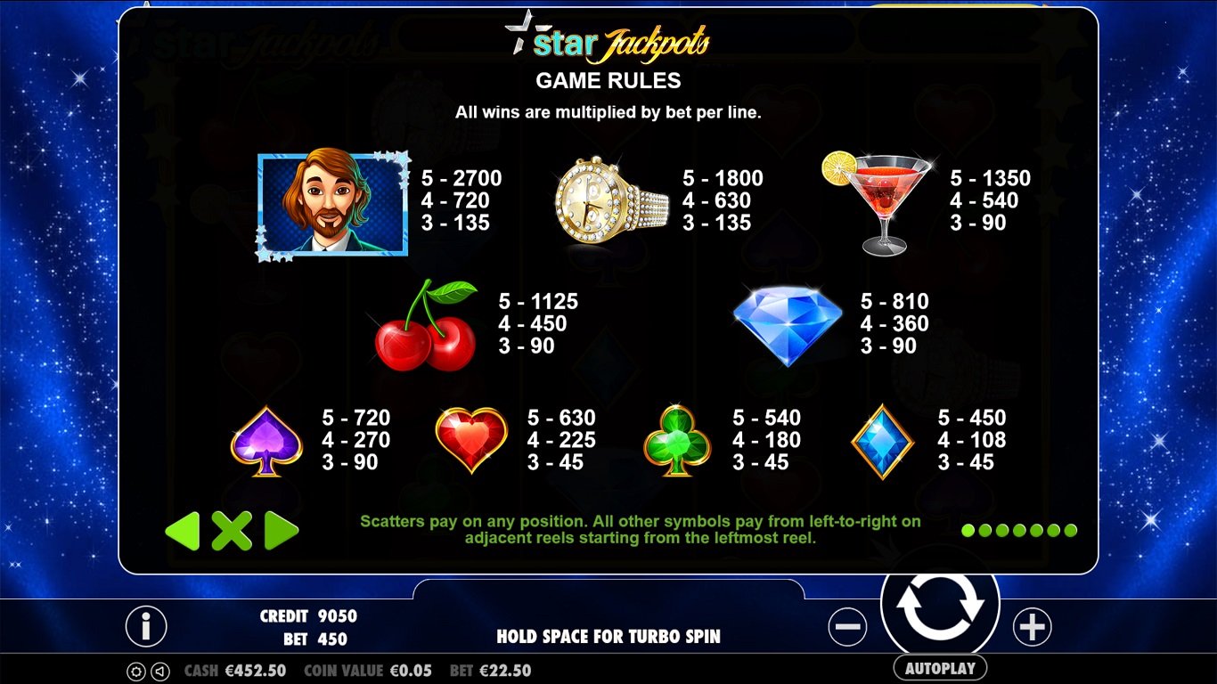 Star Jackpots Slot Slot Image in Demo - pic. 2