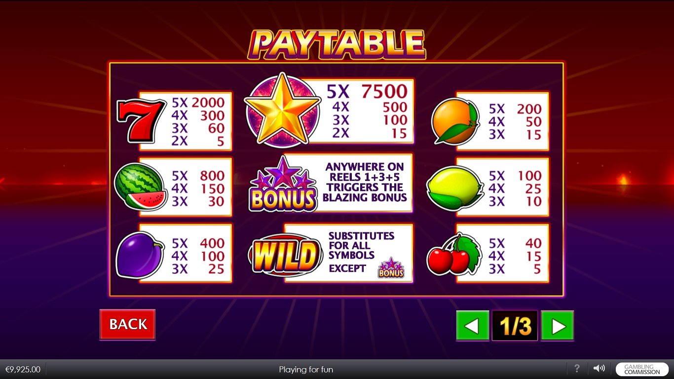 Stars Ablaze Slot Slot Image in Demo - pic. 2