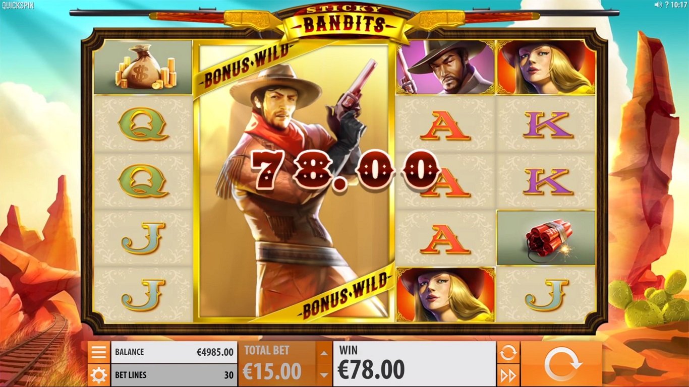 Sticky Bandits Slot Slot Image in Demo - pic. 2