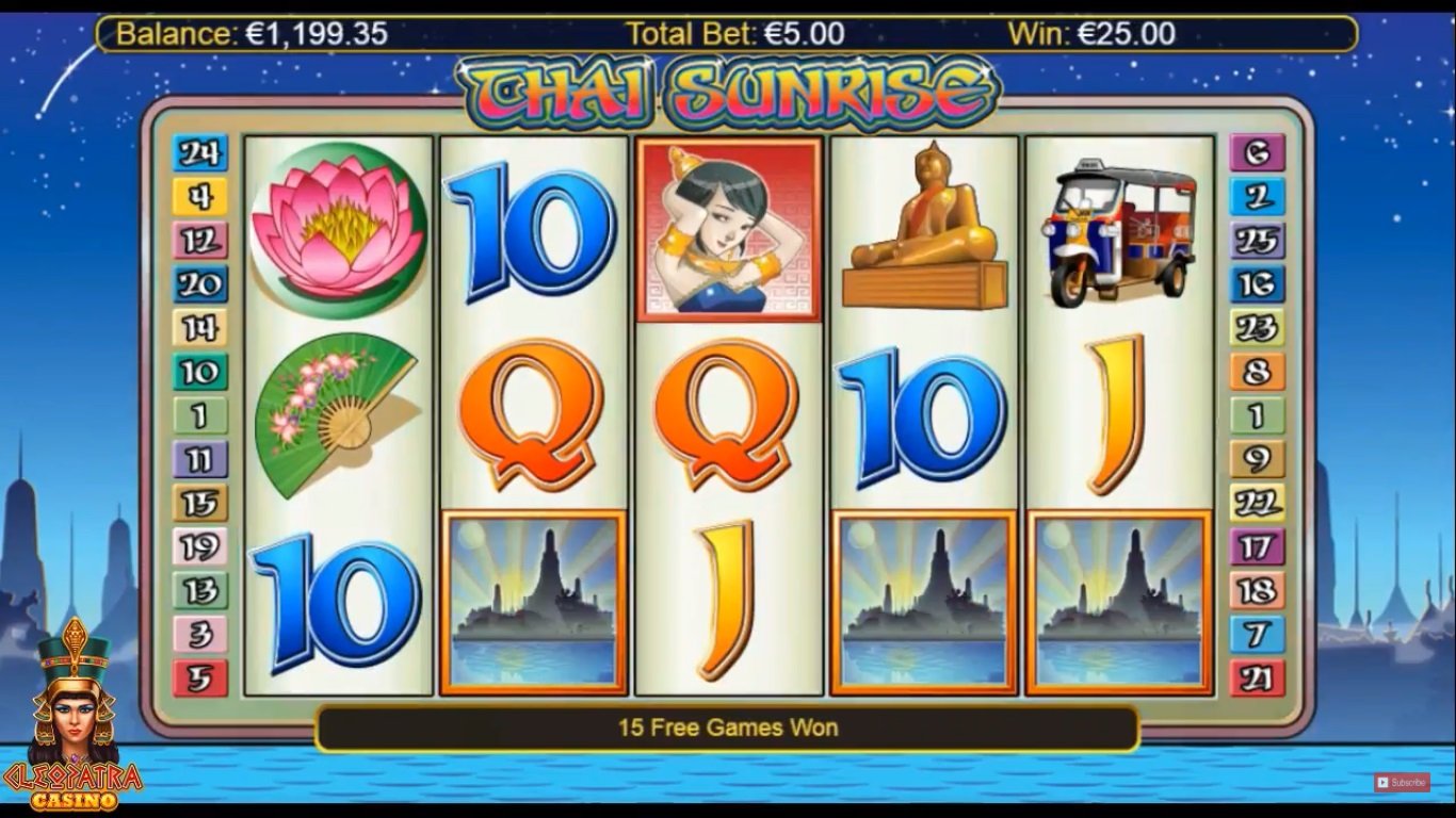 Thai Sunrise Slot Demo Image