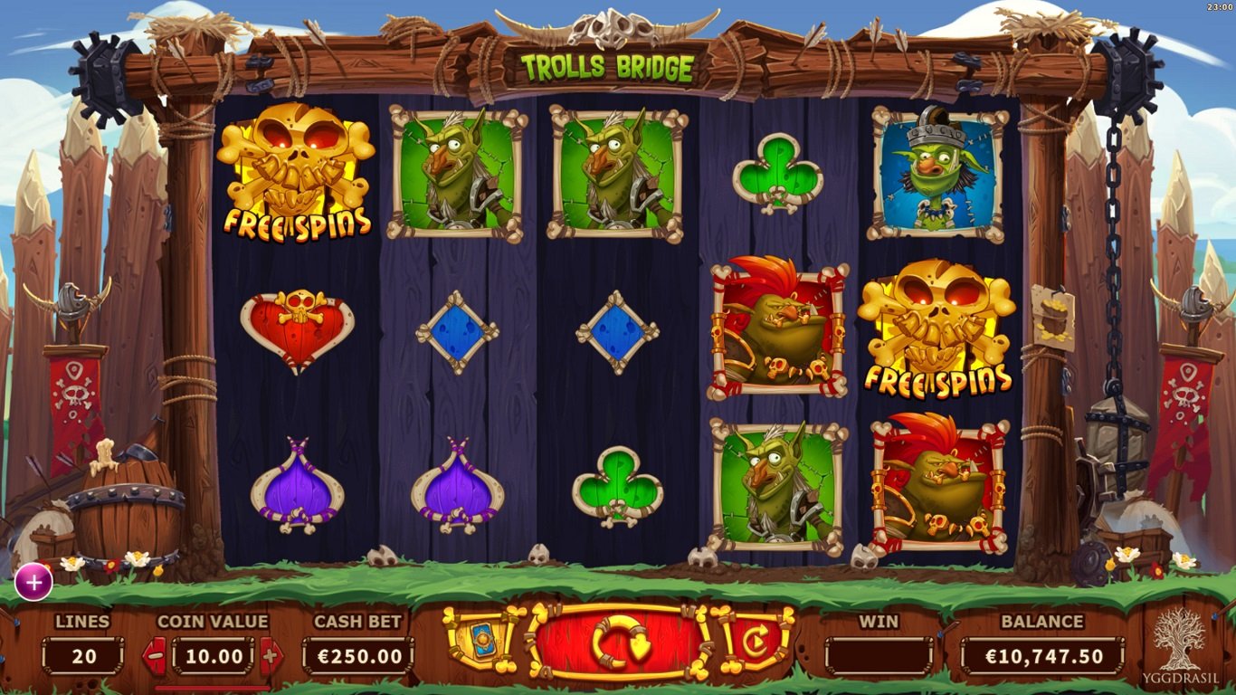 Trolls Bridge Slot Slot Image in Demo - pic. 2