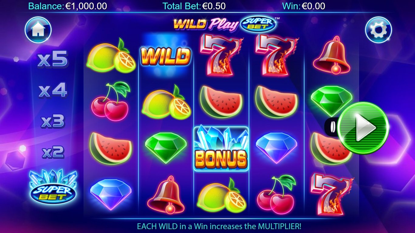 Wild Play Super Bet Slot Demo Image
