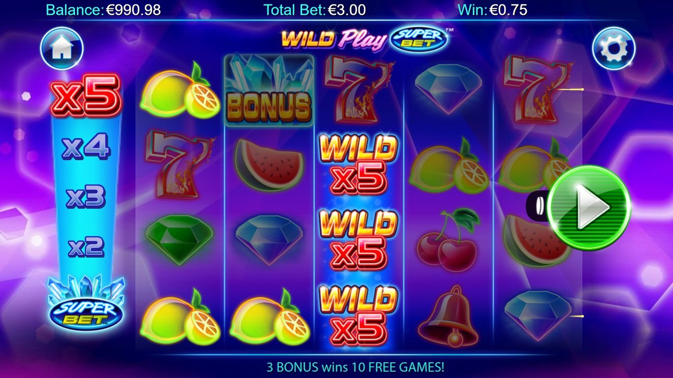 Wild Play Super Bet Slot Slot Image in Demo - pic. 3