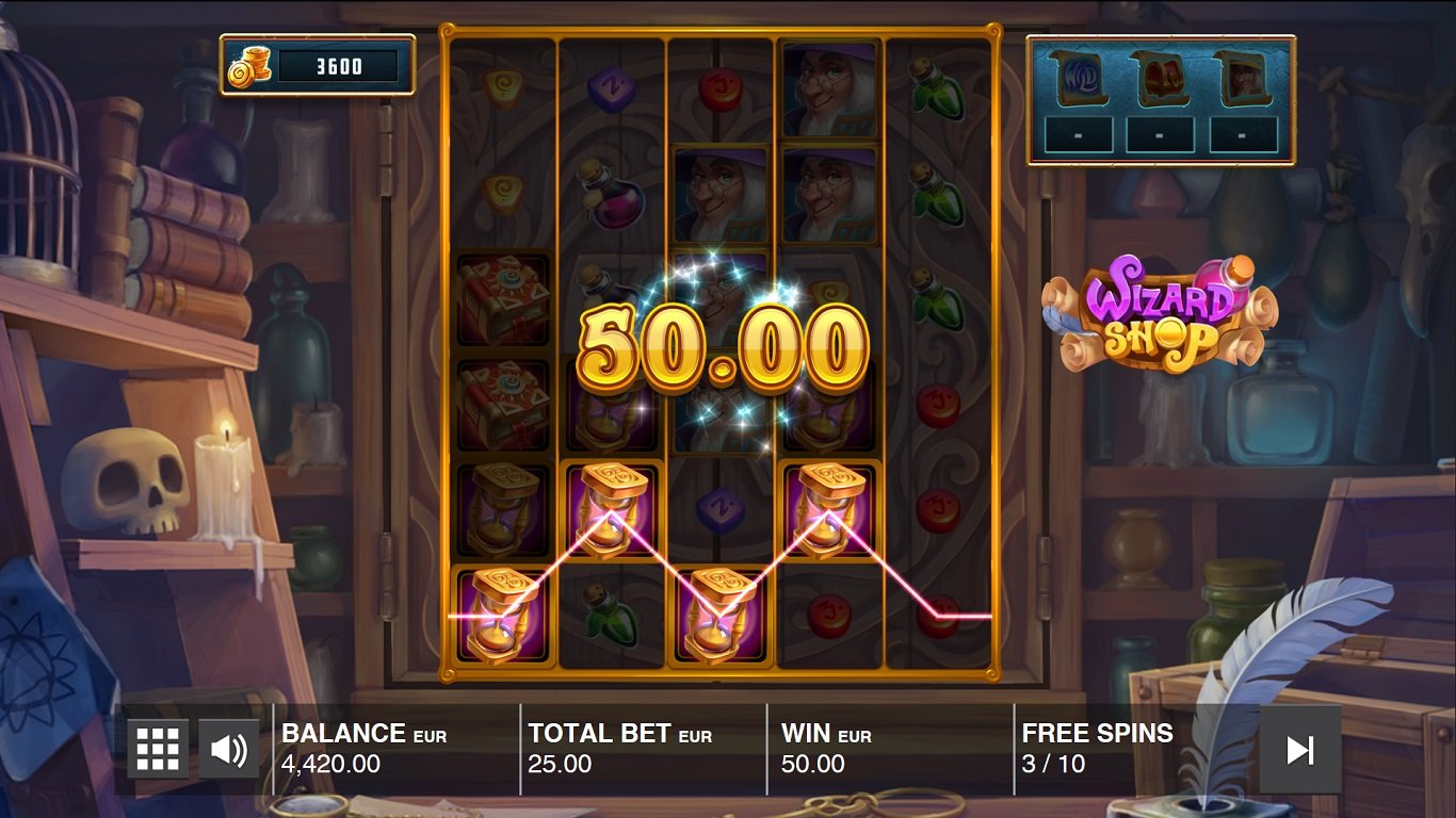 Wizard Shop Slot Slot Image in Demo - pic. 3