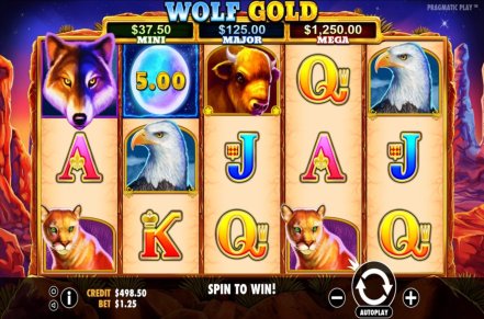 Wolf Gold Slot Icon