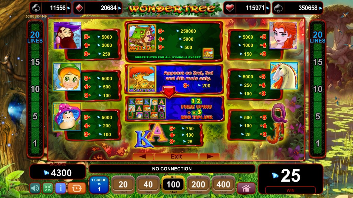 Wonder Tree Slot Slot Image in Demo - pic. 3
