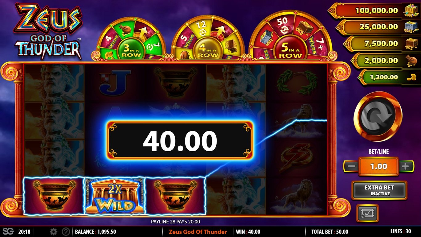 Zeus God of Thunder Slot Slot Image in Demo - pic. 3