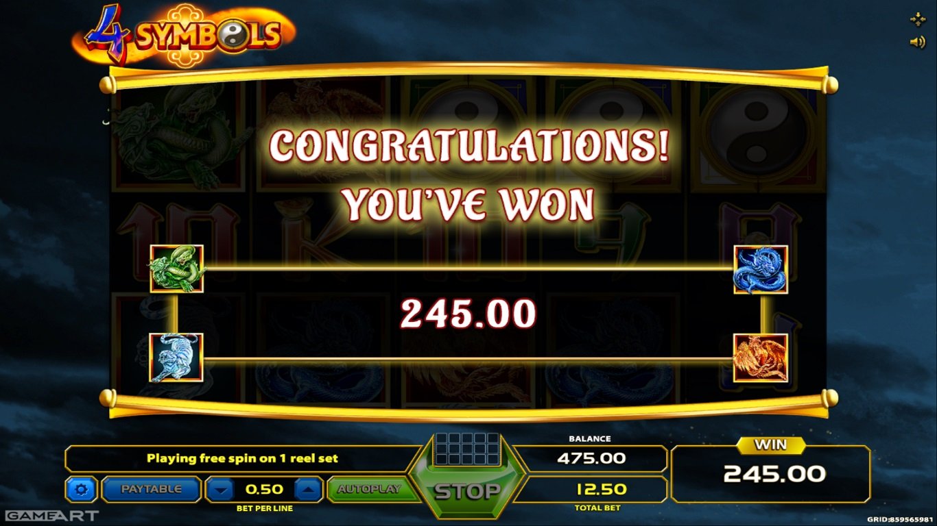 4 Symbols Slot Slot Image in Demo - pic. 3