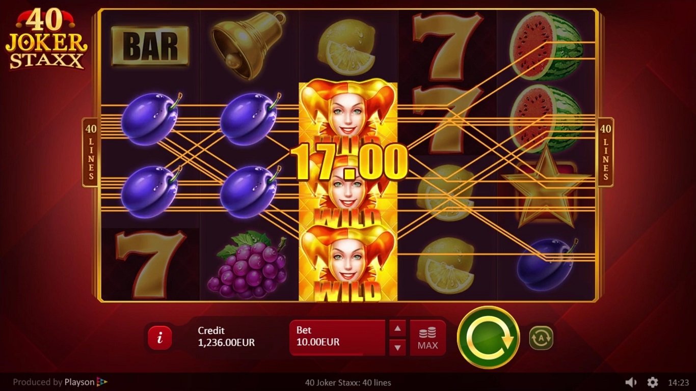 40 Joker Staxx Slot Slot Image in Demo - pic. 3