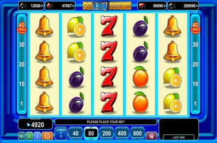 40 Ultra Respin Slot Logo