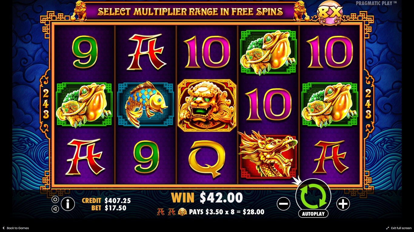 5 Lions Slot Slot Image in Demo - pic. 2