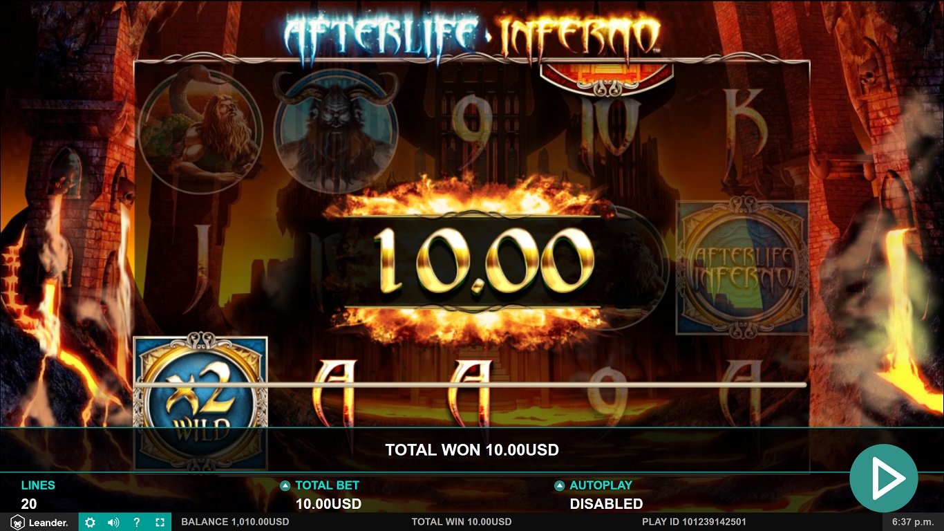 Afterlife Inferno Slot Demo Image